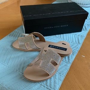 Steve Madden crystal embellished sandal